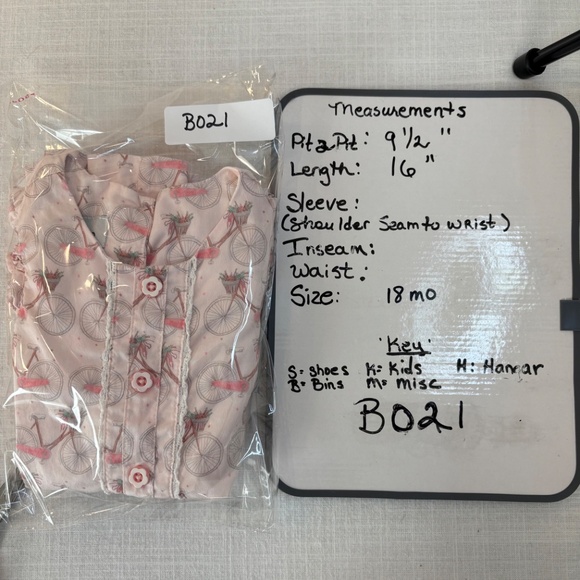 Peppa & Julie 18M Pink Bicycle Print Ruffle Dress Lace Flutter Sleeve Cotton - Picture 11 of 11